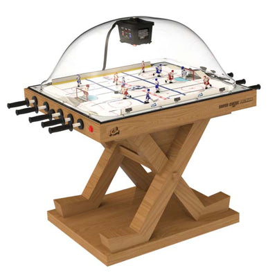 Premium Super Chexx Pro NHL Licensed Solid Wood Bubble Hockey Table by Ice Games